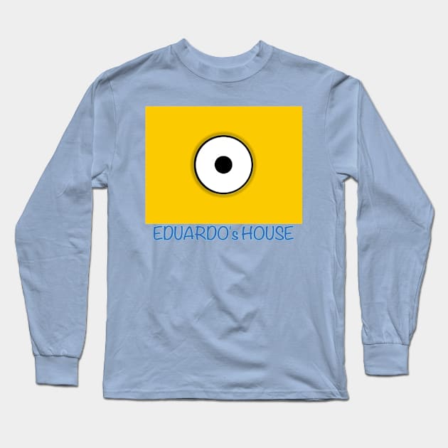 MINI YELLOW EDUARDO Long Sleeve T-Shirt by LuckYA